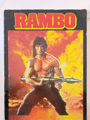 Άλμπουμ Rambo 1988 σαν καινούργιο, ελληνικής κατασκευής