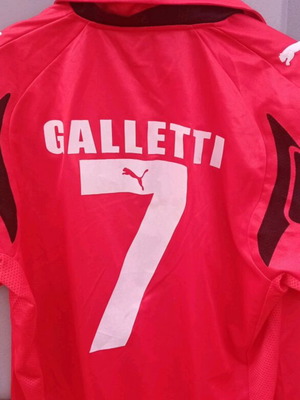 Luciano Galletti collectible shirt like new, authentic