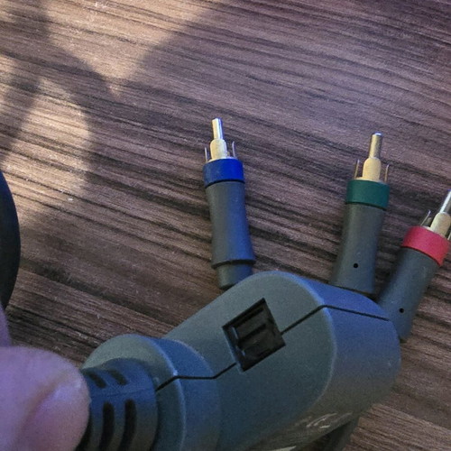 Microsoft Xbox 360 Original Component cable used
