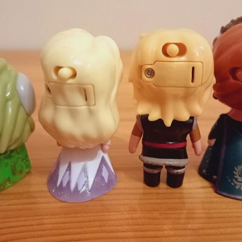 Frozen mini figures set of 6, like new, Disney characters