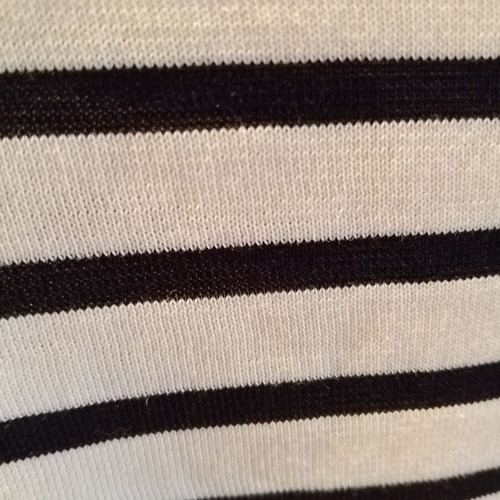 Cos striped blouse like new, 3/4 sleeve, white and blue
