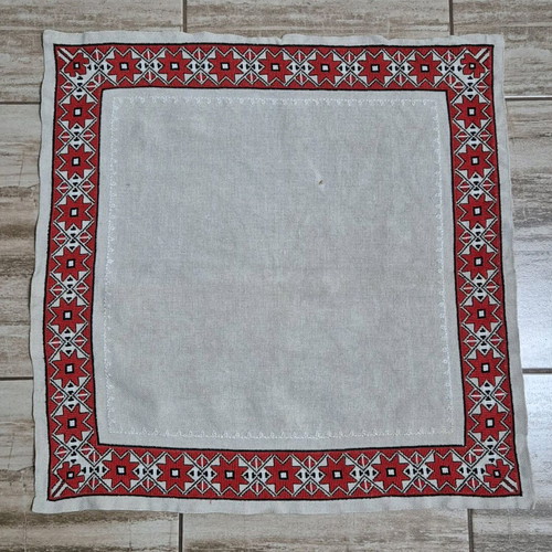 Handmade Panama tablecloths like new with Bulgarian embroidery