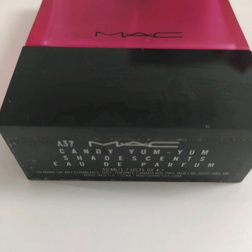 Mac empty cologne bottle