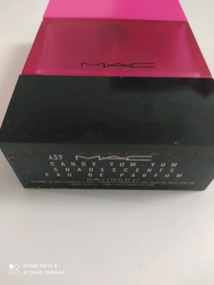 Mac empty cologne bottle