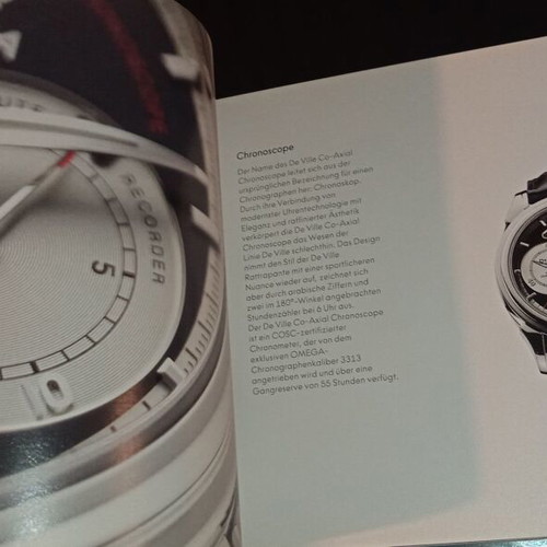 Illustrated Omega watch catalog 2007 used edition