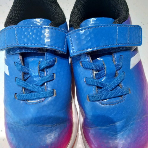 Adidas kids unisex athletic shoes size 23 used