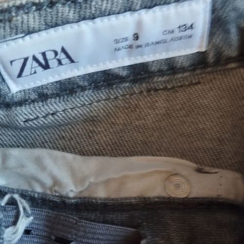 Zara pants for girls, grey, size 134 cm