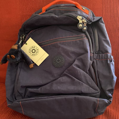 Kipling backpack new with tag, blue, 20L capacity