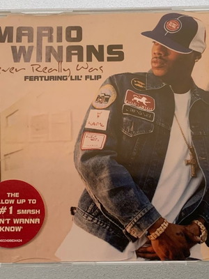 Mario Winans ft. Lil' Flip Never Really Was 3-trk CD single μεταχειρισμένο
