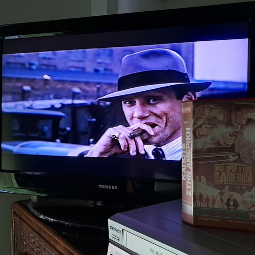 Once Upon a Time in America VHS used, PAL edition with Greek subtitles