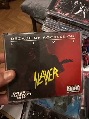 Slayer 2-Disc Live CD like new, metal