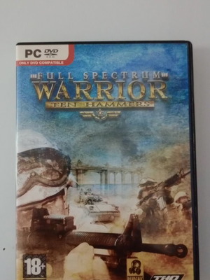 Full Spectrum Warrior Ten Hammers PC videogame used, no manual