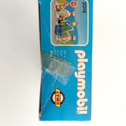 Playmobil Lyra 2018 road workers set used
