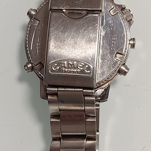 Camel men's quartz chronograph watch Divers 100m, 40mm