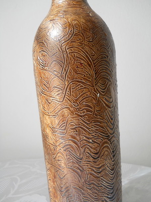 Bottle from collection used, height 30cm