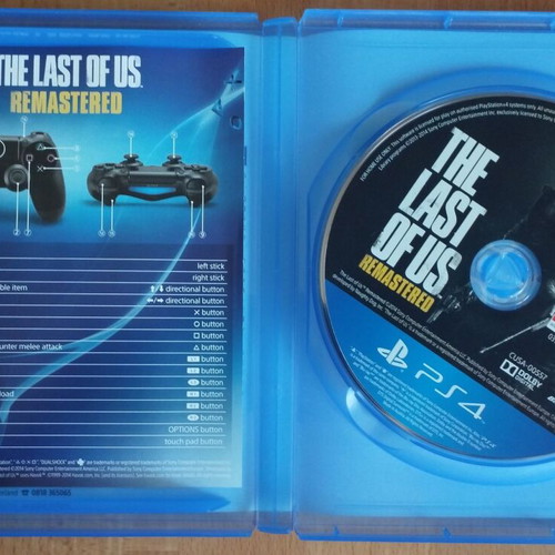 Last Of Us Remastered PS4 game