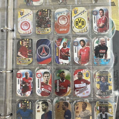 Football metal tags collection, pack of 230, used