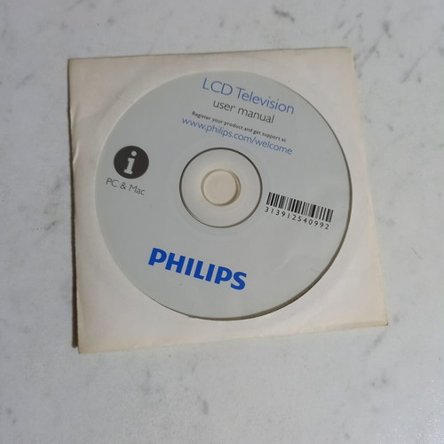Philips 17'' monitor used, with external unit cable