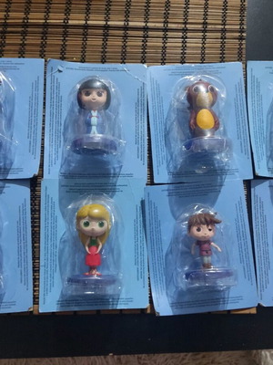 Hachette collectible figures new, sealed audio fairy tales