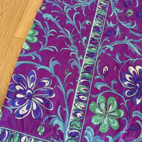 Vintage Emilio Pucci pareo skirt for Formit Rogers