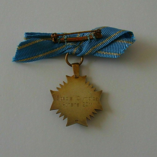 Athens 2011 Special Olympics silver pin like new