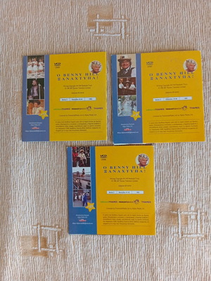 Benny Hill O Benny Hill Xanachtypa 3 Video CDs like new, comedy, subtitles