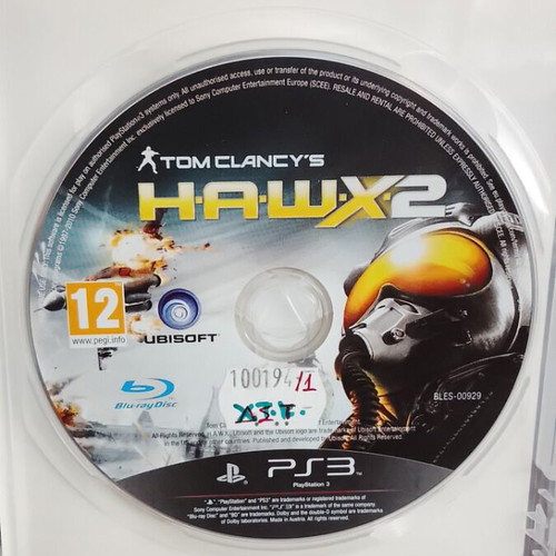 Tom Clancy's H.A.W.X. 2 PS3 game like new