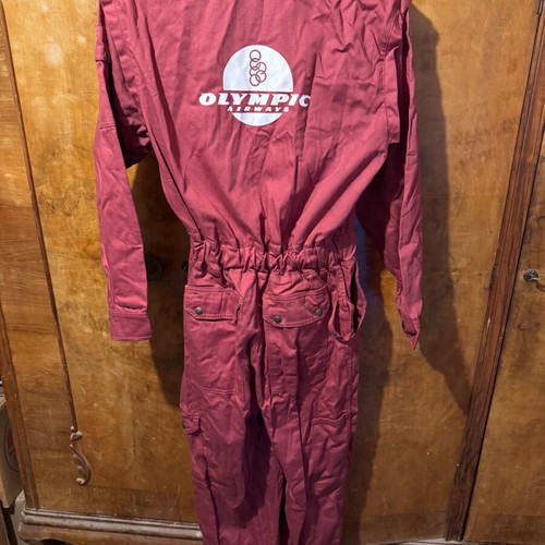 Vintage Olympic Airways work overalls like new