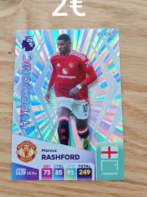 Marcus Rashford HYPERSONIC xl andrenalyn plg 2025 panini