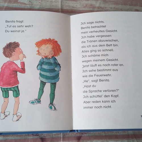 Children's book Benita Feuerlöscher und die edlen Ritter Ravensburger like new