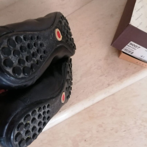 Parallele black leather ballerinas new, size 41