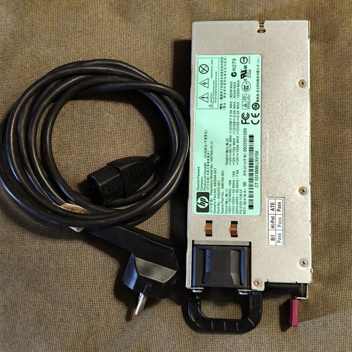 HP HSTNS-PL11 12Vdc 100A 1200W Server Power Supply like new