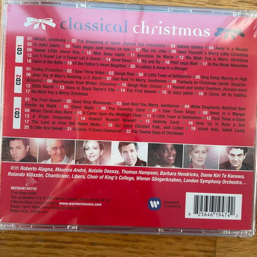 Various Classical Christmas 3CD new
