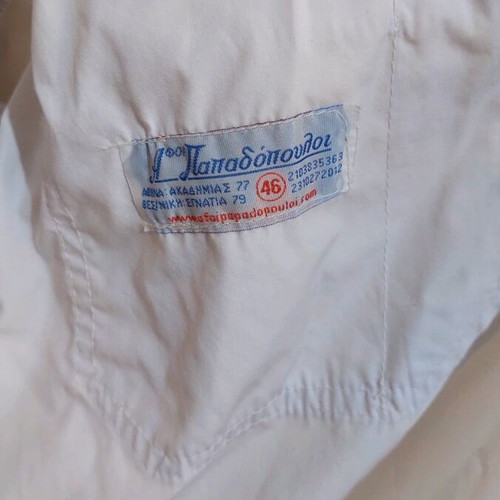 Medical coat Afoi Papadopouloi used, size 46