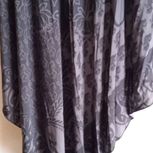 Madeleine evening dress size M lightly used, shades of grey