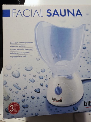 Facial sauna new, unused