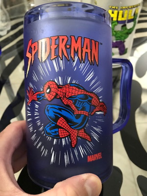 Spider-Man 2 голяма пластмасова халба за бира нова с ледена вода