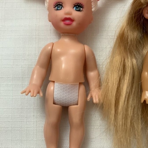 Mini dolls like new, pack of 2