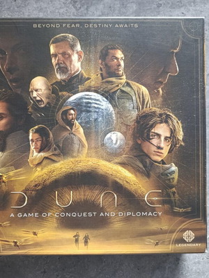 Dune: A Game of Conquest and Diplomacy board game used