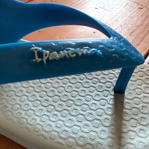 Ipanema baby kids sea blue shoes used, size 24