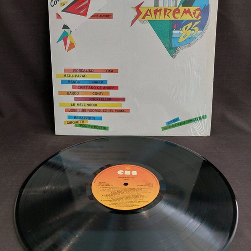 San Remo '85 vinyl record used, rock
