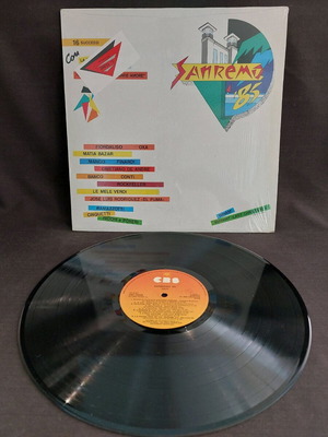 San Remo '85 vinyl record used, rock
