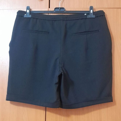 Zara men's black shorts XL new