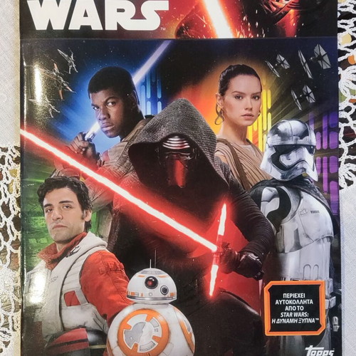 Star Wars Topps Sticker Album new, The Force Awakens
