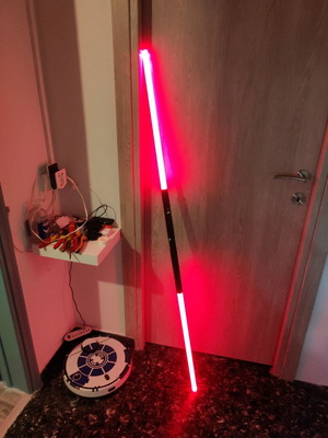 Star Wars lightsaber new with battery and durability