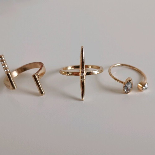 Rings used, set of items