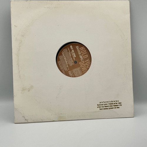 Jennifer Lopez Hold You Down vinyl record used