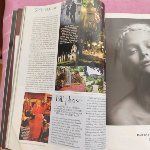Harper's Bazaar magazine used, English edition November 2008