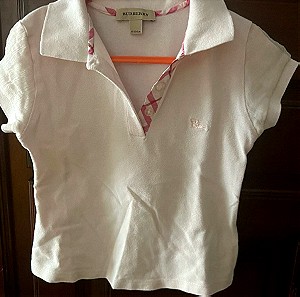 Κοντομάνικη παιδική μπλούζα Burberry