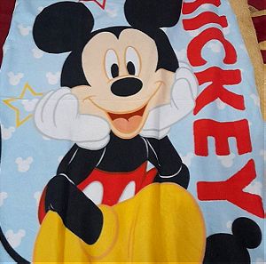 ΑΧΡΗΣΙΜΟΠΟΙΗΤΑ Mickey, Snoopy, για κούνια σεντόνια και κουβέρτες 11 κομμάτια.